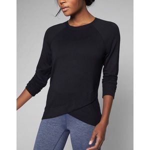 Athleta Criss Cross Sweatshirt - XS